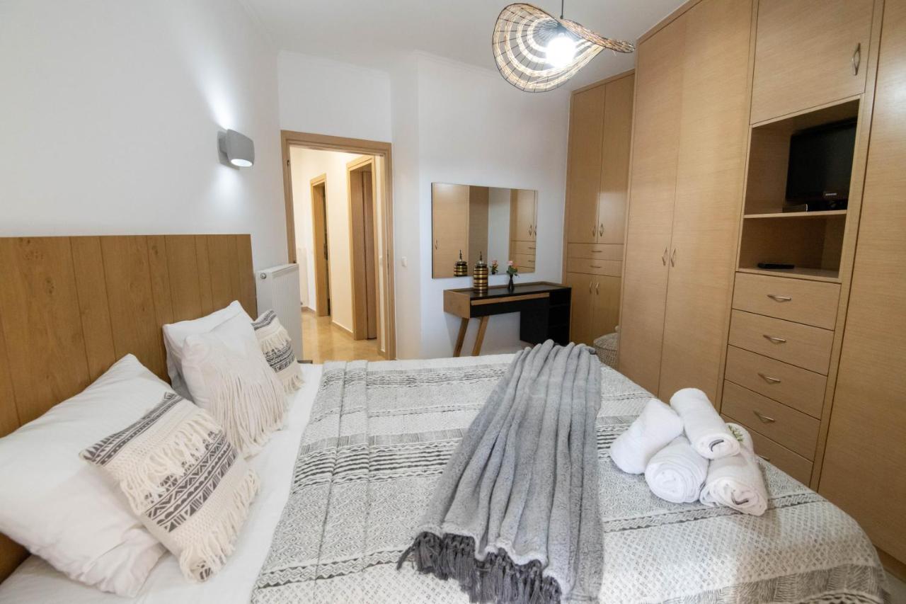 Helen Luxury Holiday House With Sea View Rétino Exterior foto